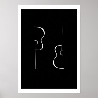Affiches Guitares
