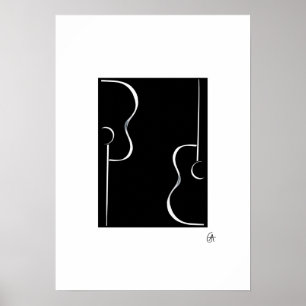 Affiches Guitares