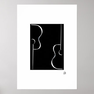 Affiches Guitares