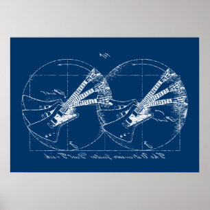 Affiches Guitares de Vitruvian