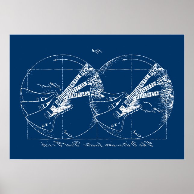 Affiches Guitares vitruviennes (Devant)