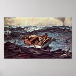 Affiches Gulf Stream par Winslow Homer