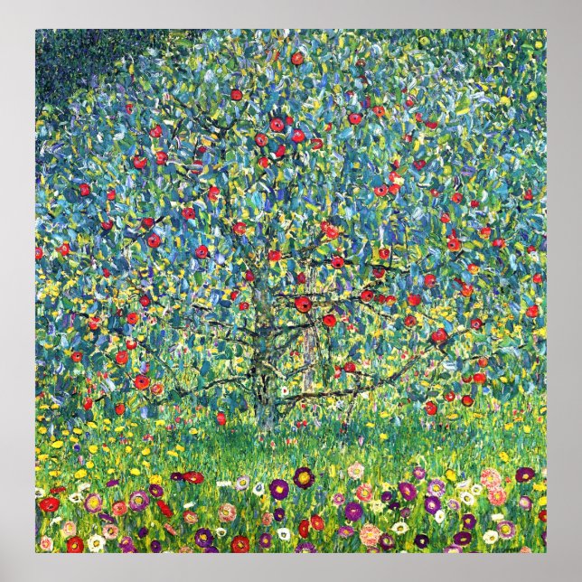 Affiches Gustav Klimt: Apple Tree (Devant)
