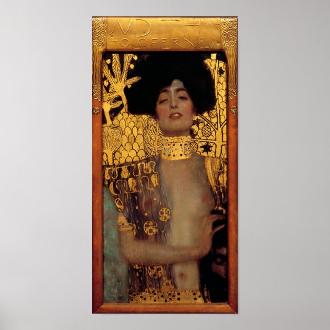Affiches Gustav Klimt Judith Et Le Chef D'Holofernes (Devant)