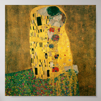 Affiches Gustav Klimt - Le Kiss (El Beso, Le Baiser)