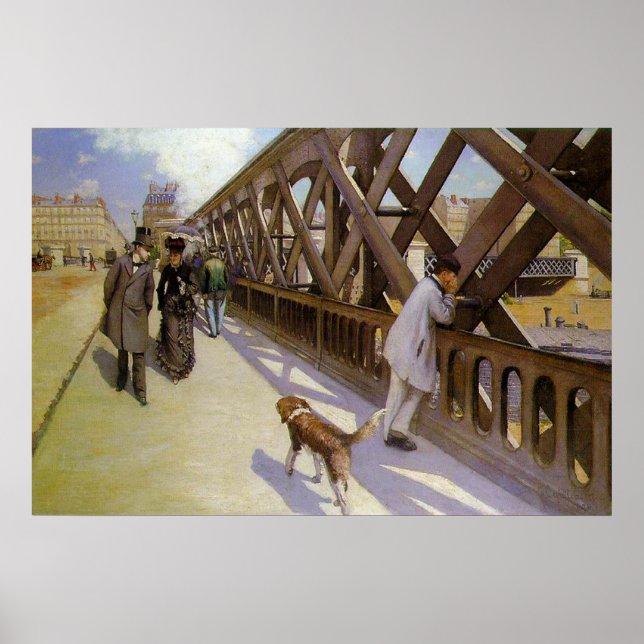 Affiches Gustave Caillebotte (Devant)