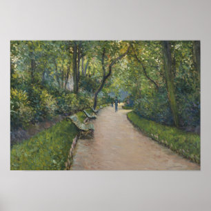 Affiches Gustave Caillebotte - Le Parc Monceau