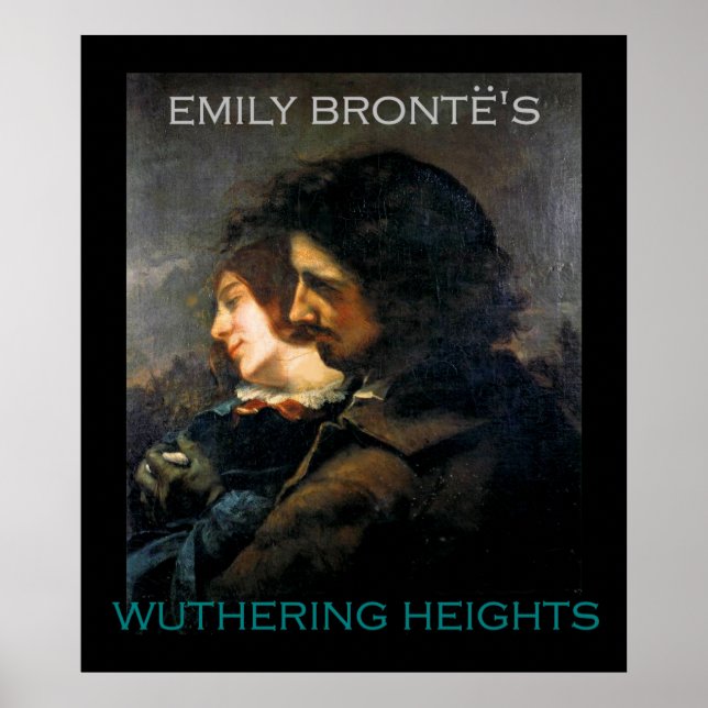 Affiches Gustave Courbet peint Heathcliff et Cathy ? (Devant)
