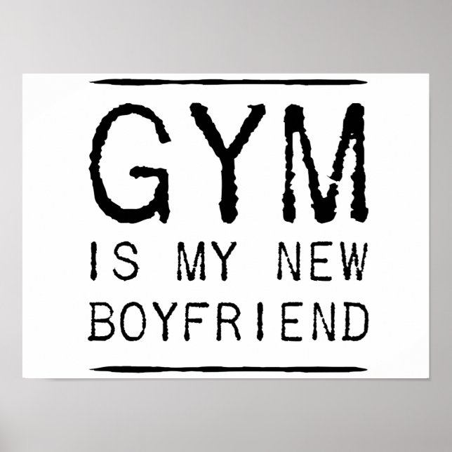 Affiches Gym Est Mon Nouveau Petit Ami (Devant)