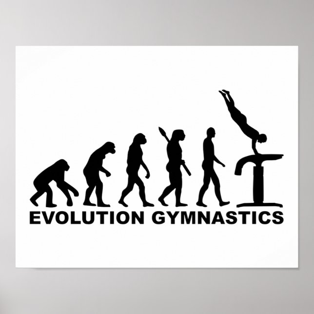 Affiches Gymnastique de l'évolution (Devant)