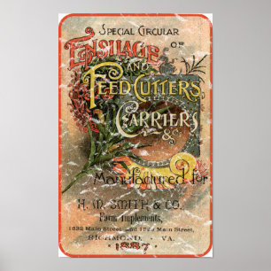Affiches H.M. Smith & Co.-1887 - en détresse