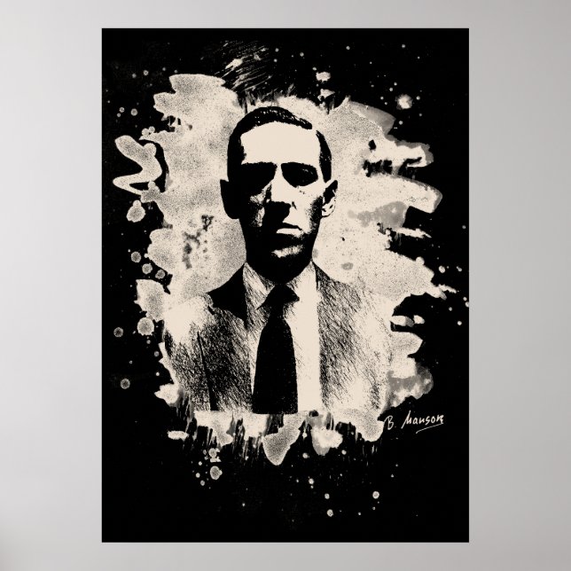 Affiches H. P. Lovecraft Hommage (Devant)