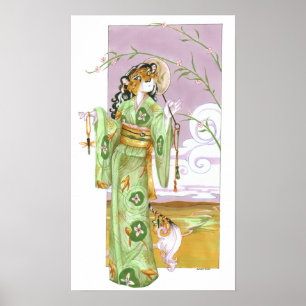 Affiches Haiku d'aube