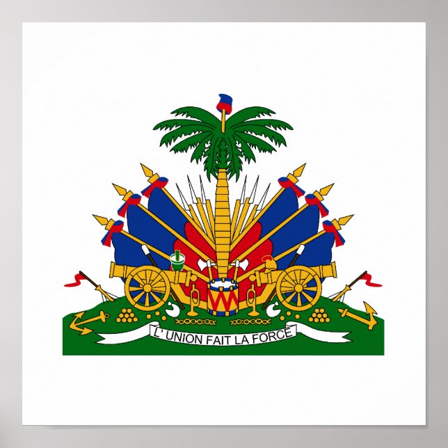 Affiches Haiti Coat of Arms (Devant)