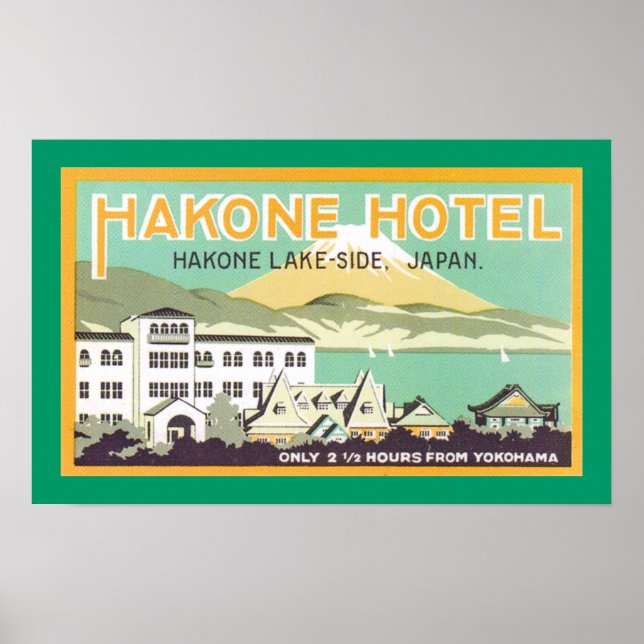 Affiches Hakone Hotel (frontière) (Devant)