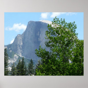 Affiches Half Dome en été du parc national de Yosemite
