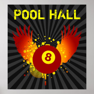 Affiches hall de piscine hi-fi