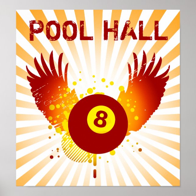 Affiches hall de piscine hi-fi (Devant)