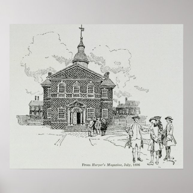 Affiches Hall du charpentier Philadelphie (Devant)