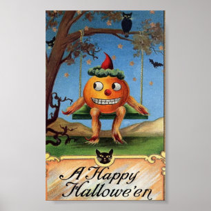 Affiches Halloween heureux