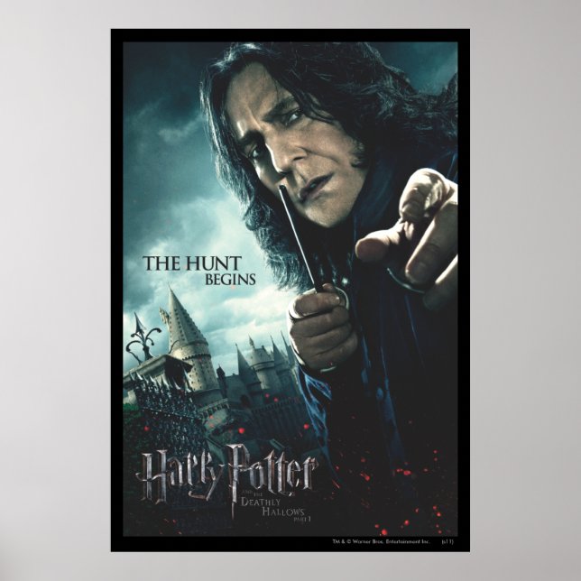 Affiches Hallows - Snape 2 (Devant)