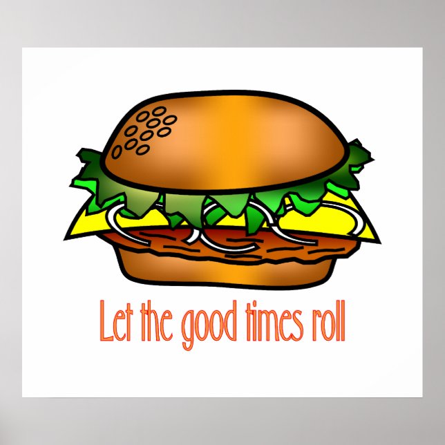 Affiches Hamburger Good Times (Devant)