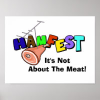Hamfest "Il ne s'agit pas de viande" Ham Radio Pos