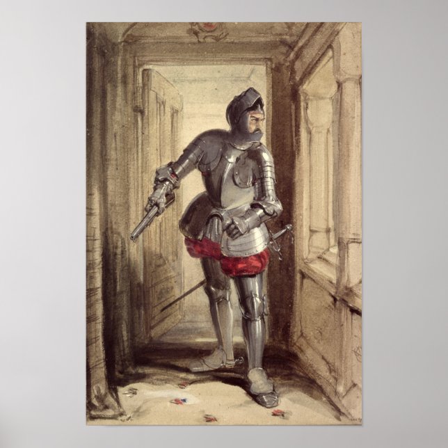 Affiches Hamilton de Bothwellhaugh sur le point de tirer (Devant)