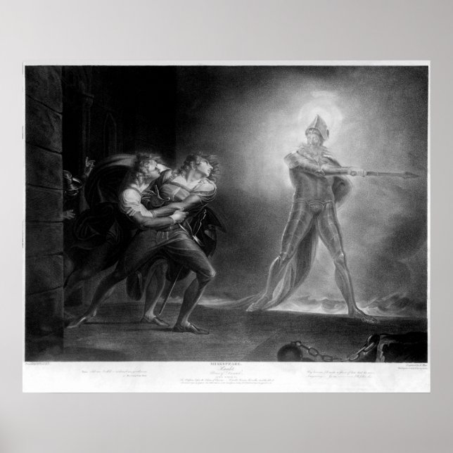 Affiches Hamlet, Acte I (Devant)