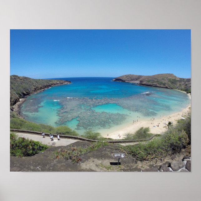 Affiches Hanauma Bay Hawaii (Devant)