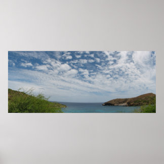 Affiches Hanauma Cove Panorama