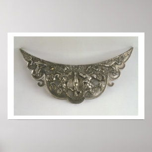 Affiches Handle of a Plate Showing The Birth of Vénus