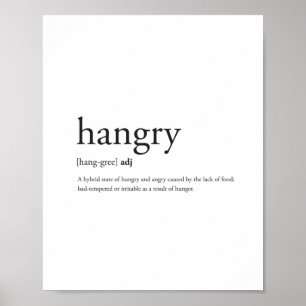 Affiches Hangry