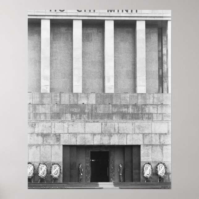 Affiches Hanoï Viêt Nam, Mausolée de Hô Chi Minh (Devant)