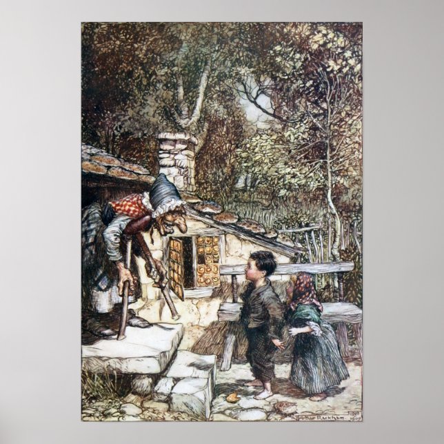 Affiches Hansel & Grethel rencontrent la sorcière (Devant)