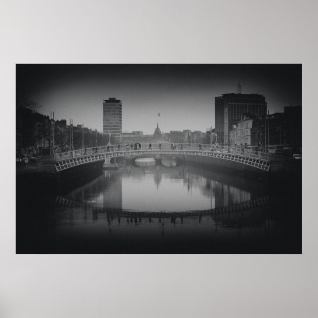 Affiches Ha'penny Bridge, Dublin - Canvas (Devant)