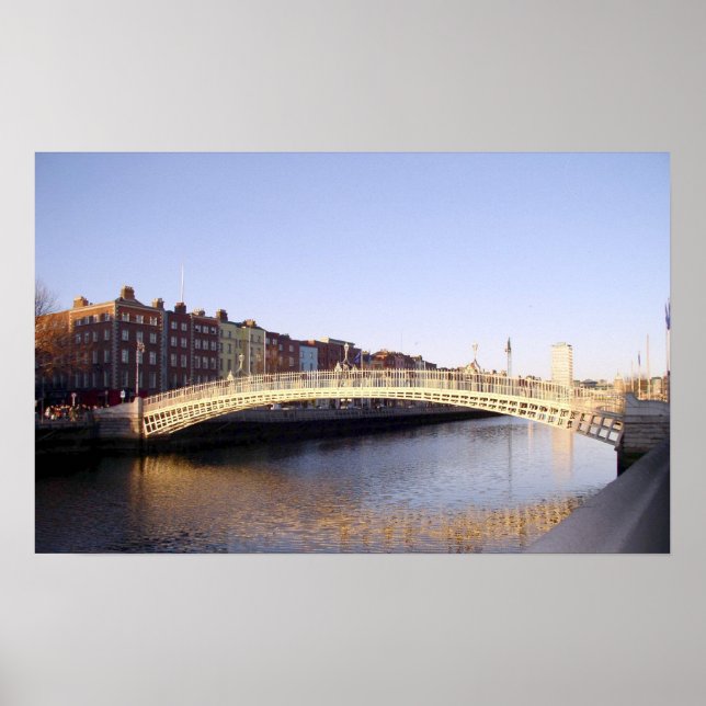 Affiches Ha'penny Bridge : Dublin Irlande (Devant)