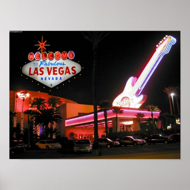Affiches Hard Rock Hotel Las Vegas (Devant)