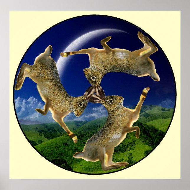 Affiches Hares magiques (Devant)