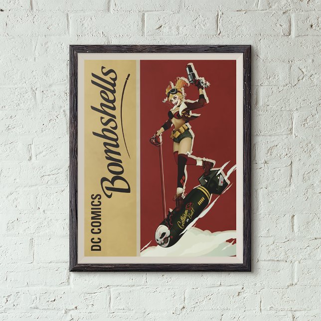 Affiches Harley Quinn Bombshells Pinup (Créateur téléchargé)
