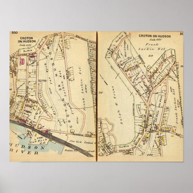 Affiches Harmon Park, New York (Devant)