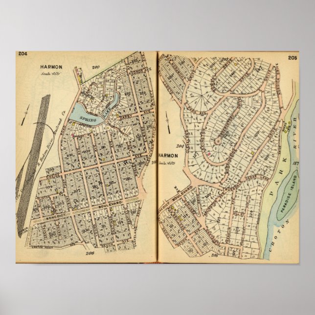 Affiches Harmon Park, New York 2 (Devant)