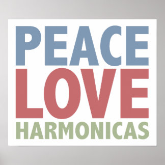 Affiches Harmonicas d'amour pour la paix