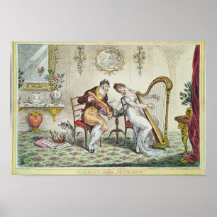 Affiches Harmonie avant le mariage, 1805