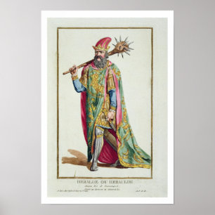 Affiches Harold, Roi du Danemark de 'Receuil des Estampes