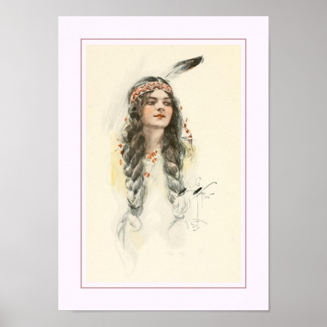 Affiches Harrison Fisher (Devant)