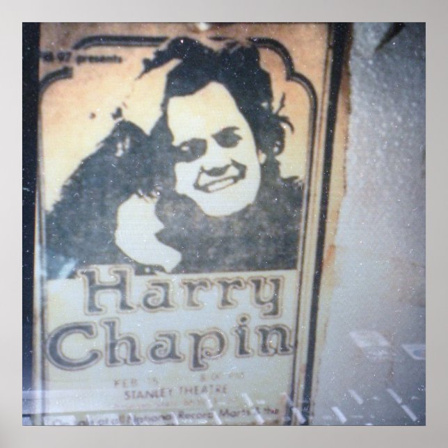 Affiches harry chapin à pittsburgh (Devant)
