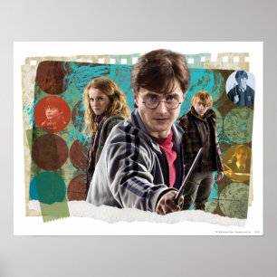 Affiches Harry, Hermione et Ron