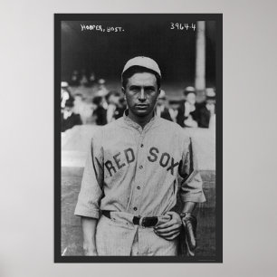 Affiches Harry Hooper Red Sox Baseball 1914