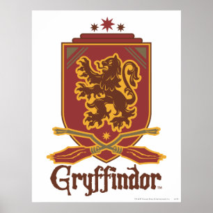 Affiches Harry Potter   Badge Gryffindor QUIDDITCH™